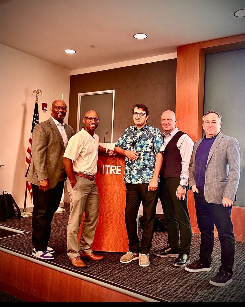 Group photo: Kevin Greene, James Hill, Mehdi Mirakhorli, Michael Angelo, David Sabine